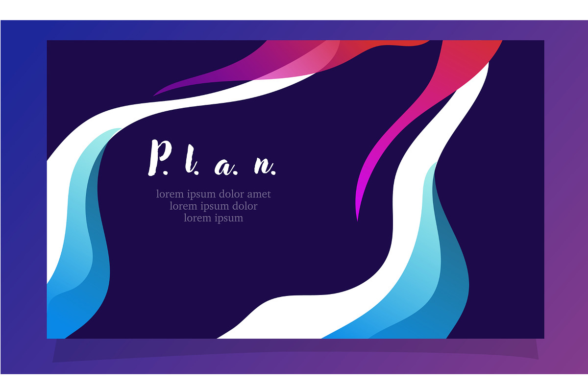 Abstract gradient background bundle, a Decorative Illustration by foxndeer (Photo 3 of 4)