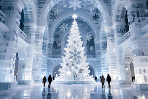 Ice Cathedral Interior, a Photo by rarrarorro