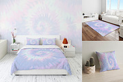 Seamless Pastel Tie-Dye Vol-01, a Pattern Graphic by Graphicsnext (Thumbnail 2 of 6)