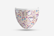 Face Mask Mock-up_02, a Mask Mockup by Mila (Thumbnail 1 of 3)