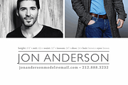 Pro Comp Card Template, a Flyer Template by Nate Bartlett Design (Thumbnail 2 of 2)