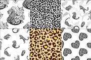 Leopards 3, an Animal Illustration by Ecaterina Sciuchina (Thumbnail 4 of 6)