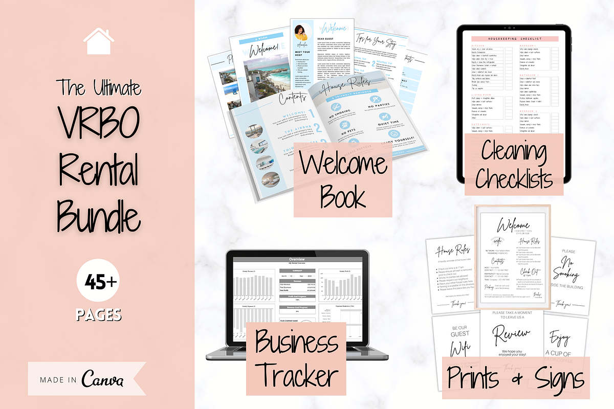 The Ultimate VRBO Rental Host BUNDLE, a Poster Template by Templatables (Photo 1 of 10)