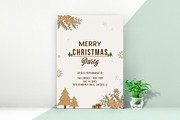 Christmas Party Invitation, an Invitation Template by graphypix (Thumbnail 1 of 6)