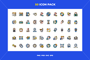 Time management icons, an Outline Icon by Wencory (Thumbnail 1 of 2)