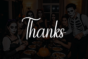 Party Spooky | Script Font, a Handwritten Font by Scratchones (Thumbnail 9 of 9)