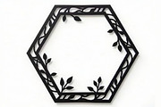 Floral Laser Cut Frame Set, an Illustration by Creativeshirt (Thumbnail 8 of 9)