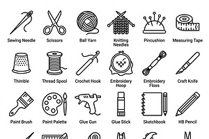 54 Macrame Outline Vector Icon, an Outline Icon by adenpinkstore