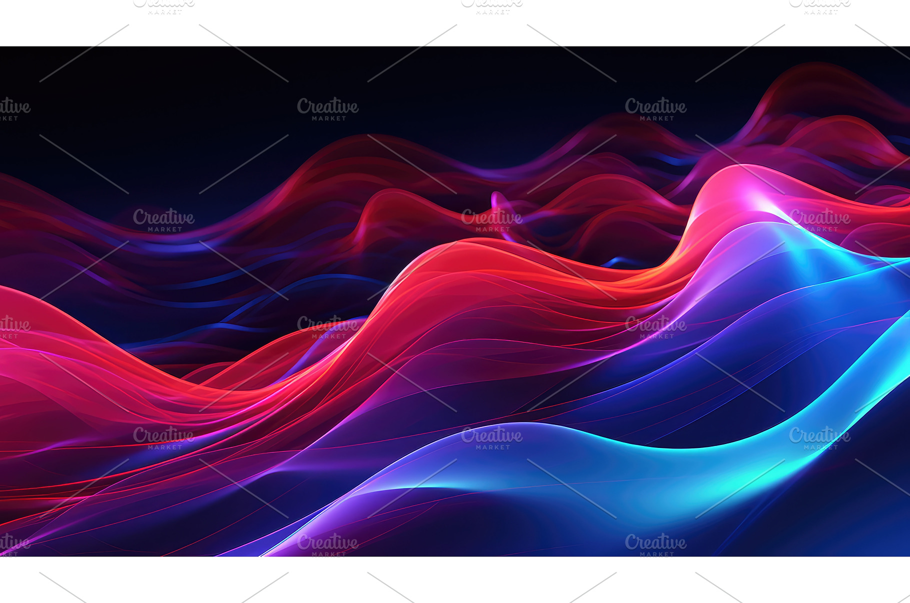 design wave digital background ai, an Abstract Photo by pikepicture