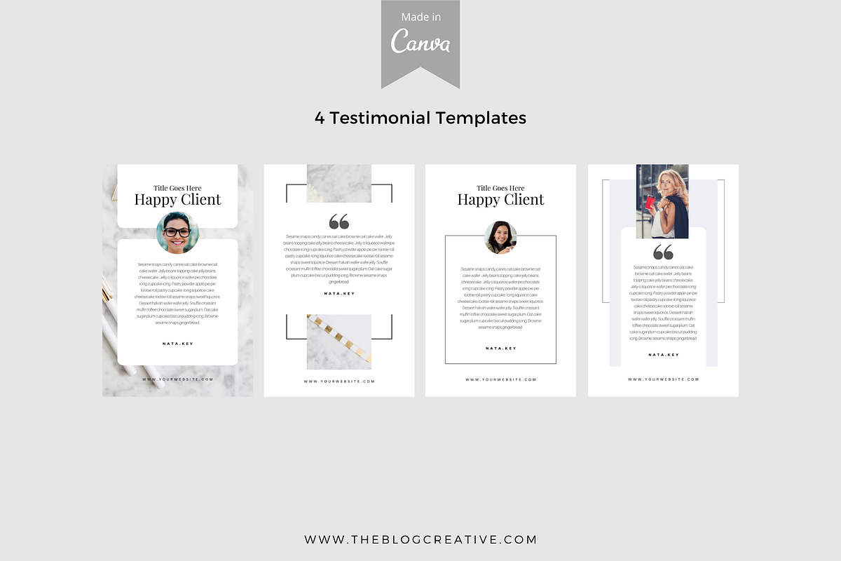 Minimalist Pinterest Marketing Kit, a Marketing Template by The Blog Creative (Photo 4 of 13)