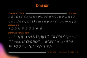Daimor, a Sans Serif Font by twinstd (Thumbnail 13 of 14)