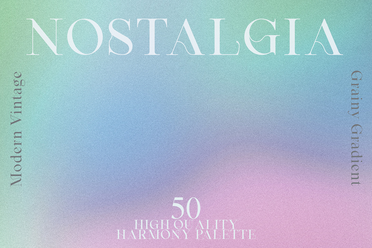 SALE Nostalgia Grainy Gradient, a Texture Graphic by Vintage Digital Textures (Photo 1 of 9)