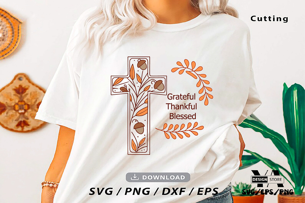 Fall Christian SVG PNG Bundle, an Illustration by Ya_ Design Store (Photo 13 of 13)