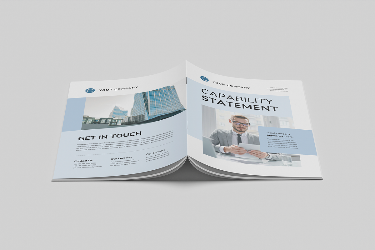 Capability Statement | Canva & Word, a Brochure Template by Leaflove (Photo 9 of 10)