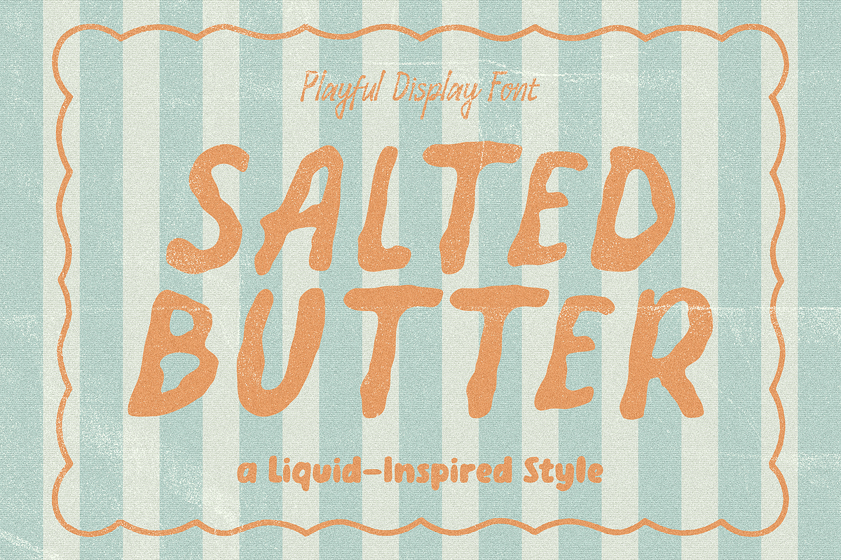 SaltedButter - Organic Brush Font, a Handwritten Font by Typeparties (Photo 3 of 8)