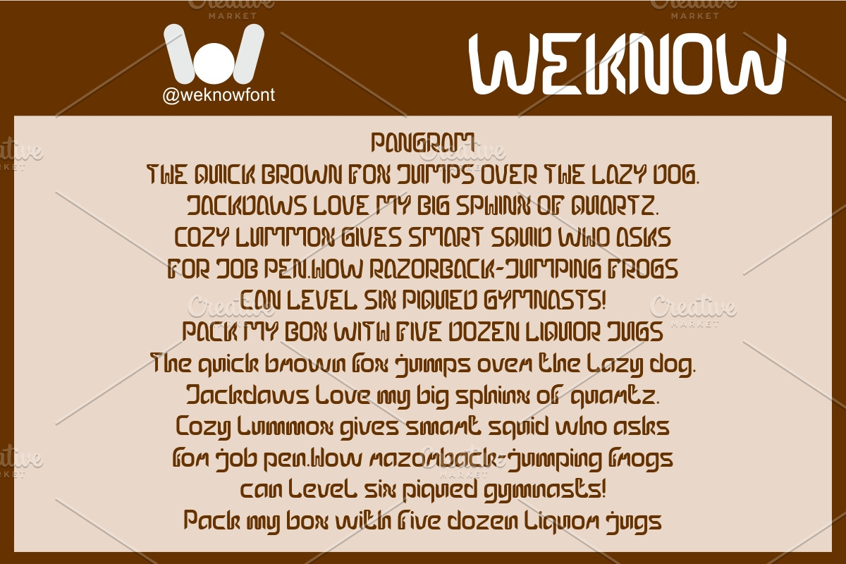EFFECT FONT, a Blackletter Font by weknow (Photo 6 of 8)