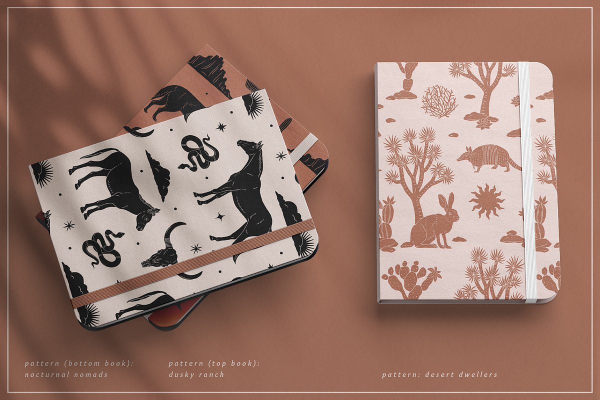 Dark Desert Vector Collection, an Animal Illustration by rouxsupplyco (Photo 12 of 14)