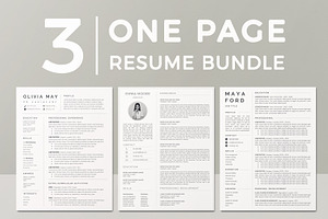 Resume Template / CV