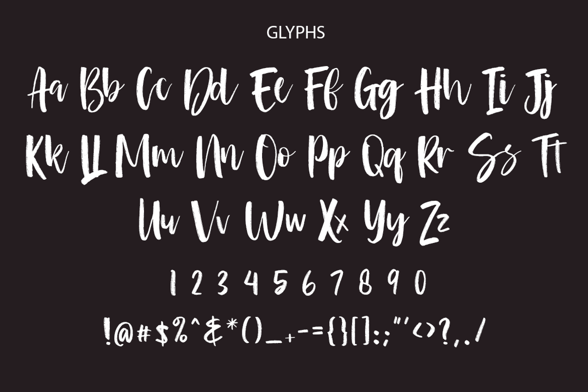 Lambe Doer, a Script Font by Lythcreative (Photo 9 of 9)