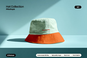 Hat & Cap Mockup Set