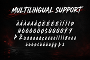 Redline - Brush Display Font, a Blackletter Font by overlaytemplates (Thumbnail 5 of 5)