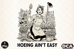 Housewife Funny Sarcastic Png,Funny, an Illustration by DreamCafeArt