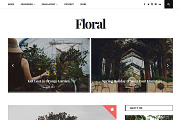 Floral - Personal WP Blog Theme, a WordPress Template by GretaThemes (Thumbnail 1 of 7)