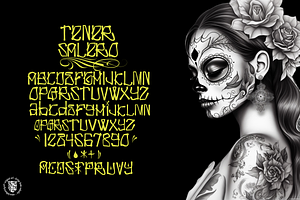 Tener Salero, Custom Tattoo Letters