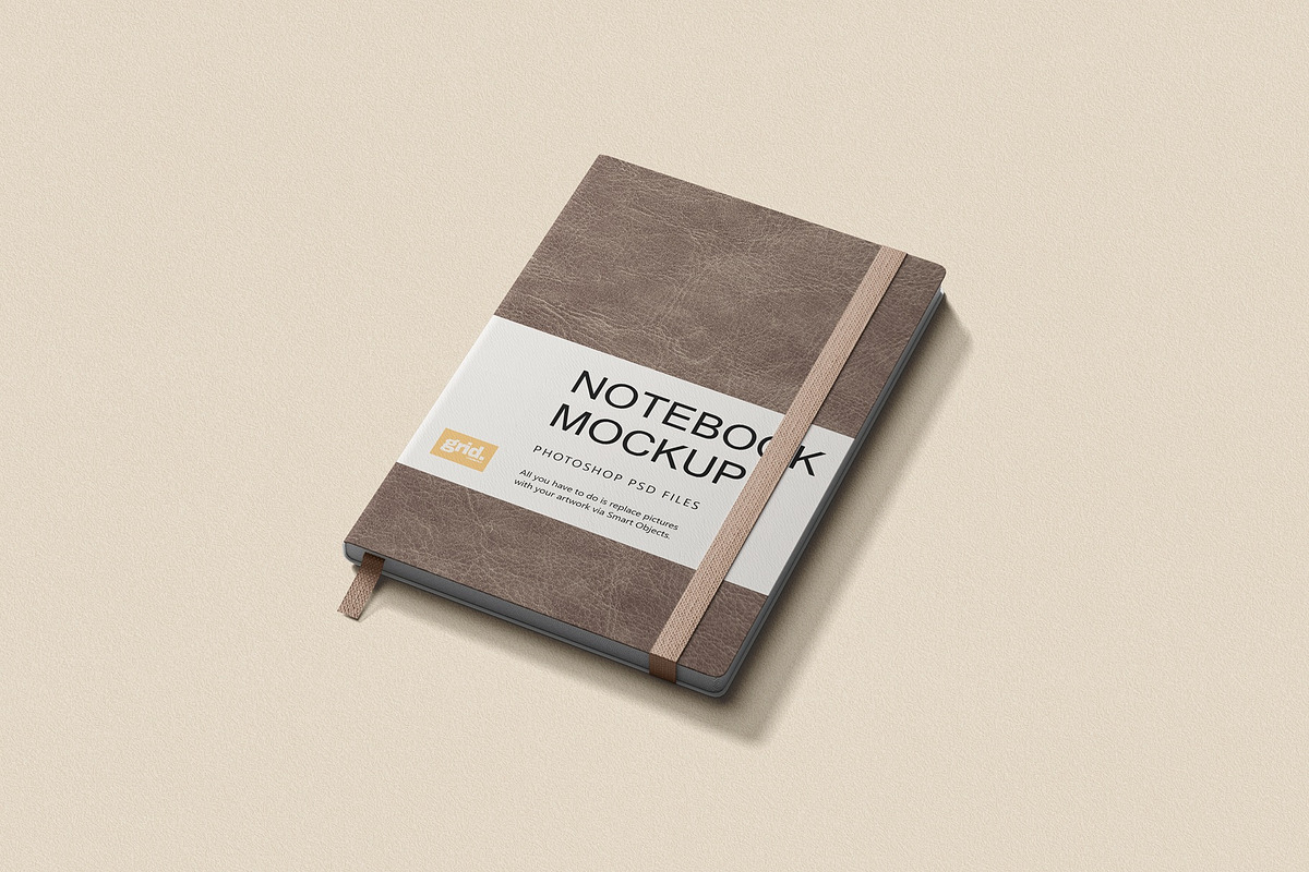 Notebook Mockup, a Product Mockup by Sweetdady (Photo 2 of 5)