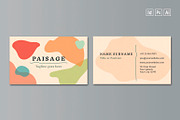 PAISAGE Business Card Template, a Business Card Template by Nectarine (Thumbnail 3 of 5)