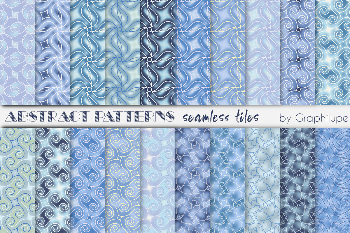Abstract Patterns Vol. 1.3 - Winter, a Pattern Graphic by Graphilupe (Photo 3 of 6)