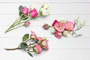 Floral Flatlay Scene Creator Rosette, a Product Mockup by ILLONA GRAPHICS (Thumbnail 3 of 5)
