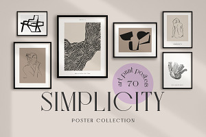 Simplicity Prints Posters