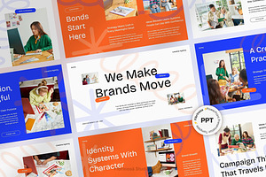 Creative Agency & Studio Portfolio, a Presentation Template by FIBRINOSÄ
