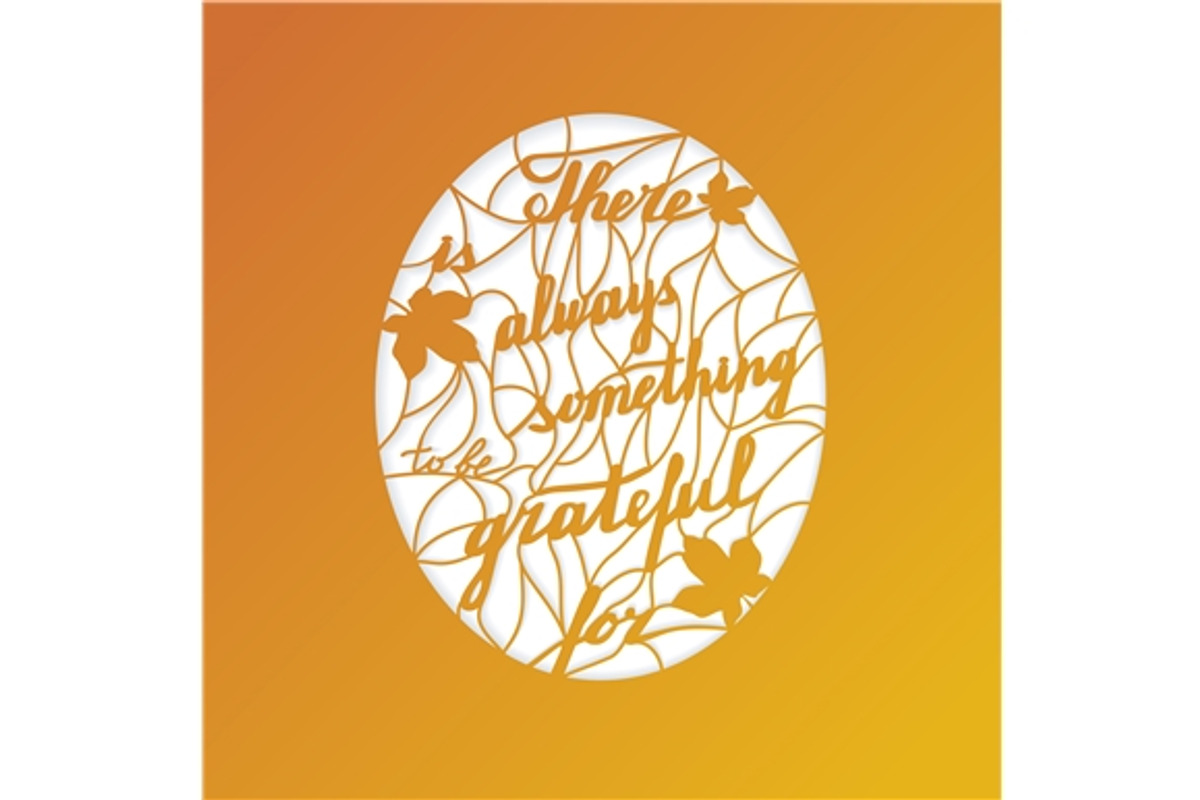 5 Thanksgiving laser cut templates, a Decorative Illustration by Sunshine Art Shop (Photo 5 of 6)