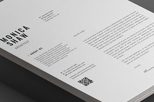 Monica Resume Template