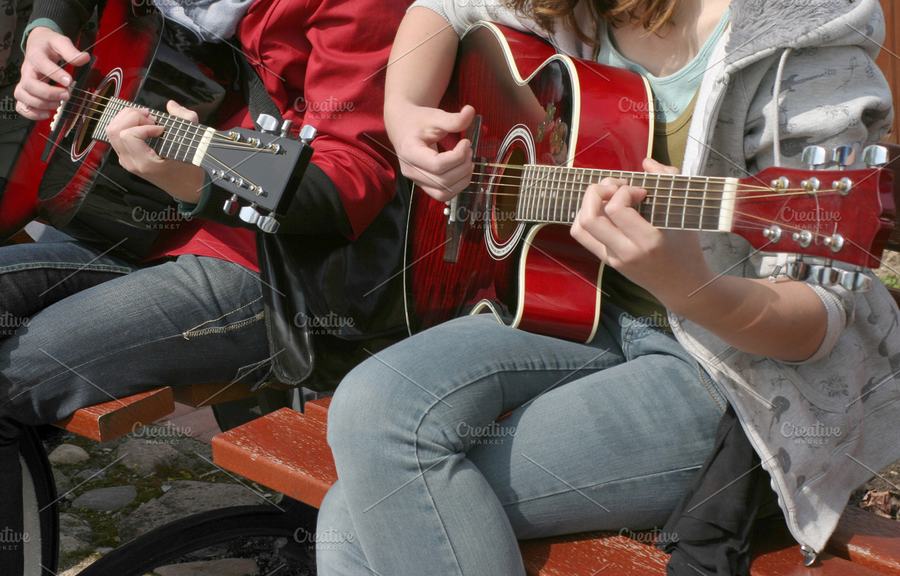 Guitarist duet, an Arts & Entertainment Photo by BOOCYS
