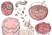 Happy Birthday Party Clipart PNG, a Decorative Illustration by Lenninator Digital (Thumbnail 7 of 9)