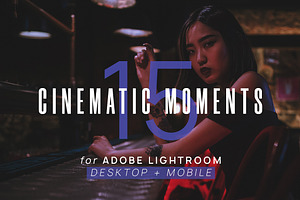 12 Cinematic Moments LR Presets