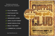 Chopper Club Flyer Template, a Flyer Template by FlyerHeroes (Thumbnail 4 of 4)