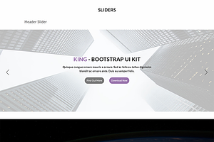 King UI - Bootstrap UI Kit