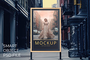 20 Street Poster and Banner Mockups, an Advertising Mockup by optimism (Thumbnail 21 of 21)
