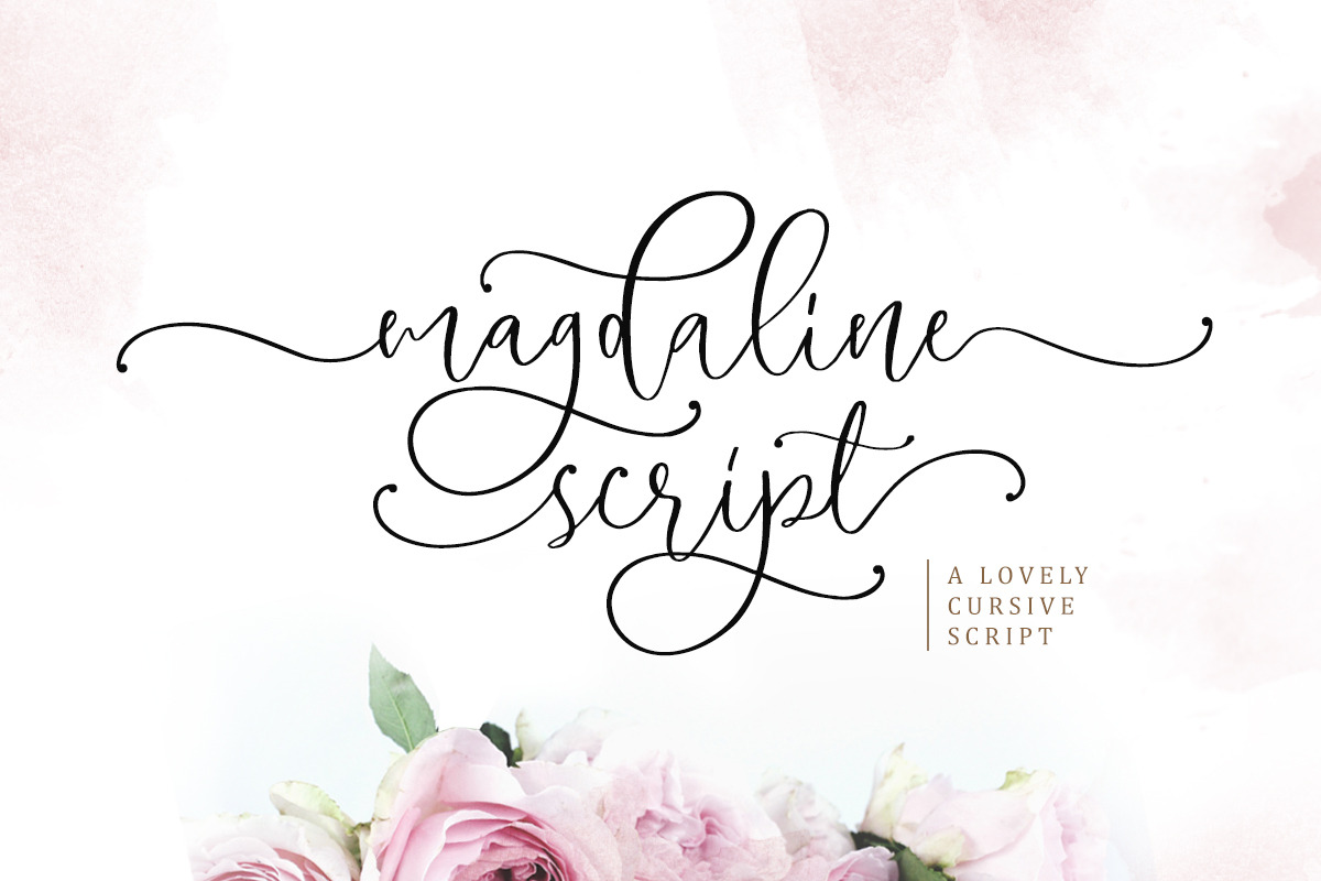 Magdaline - Lovely Script