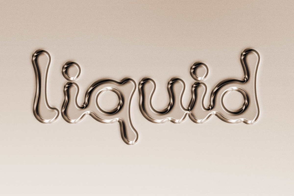 Chrome / Liquid Metal Text Effect, a Layer Style Add-On by pixelbuddha.net (Photo 3 of 4)