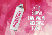 Hanoves - Textured Brush Font, a Handwritten Font by Dhabee (Thumbnail 9 of 10)