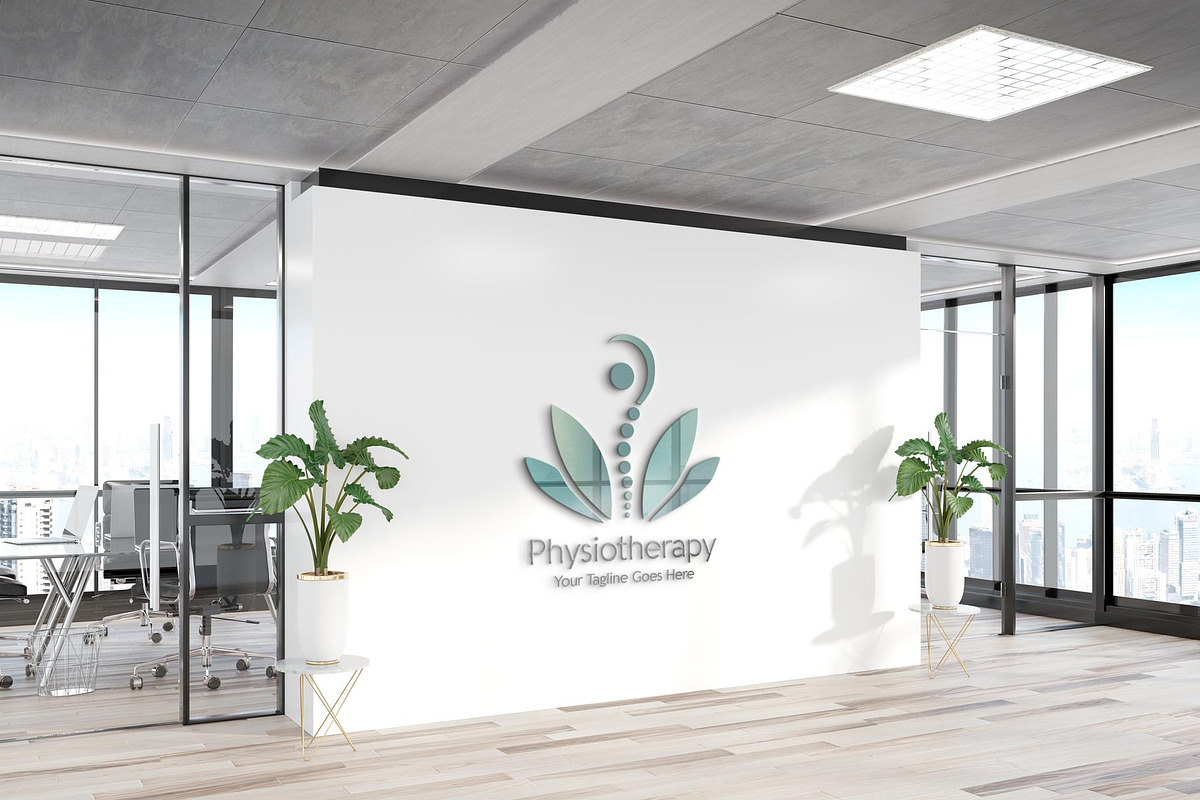 Spine Lotus Wellness Logo, a Branding & Logo Template by YUDesignStore (Photo 4 of 10)