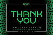 REKIY DISPLAY, a Sans Serif Font by herulogo (Thumbnail 5 of 5)