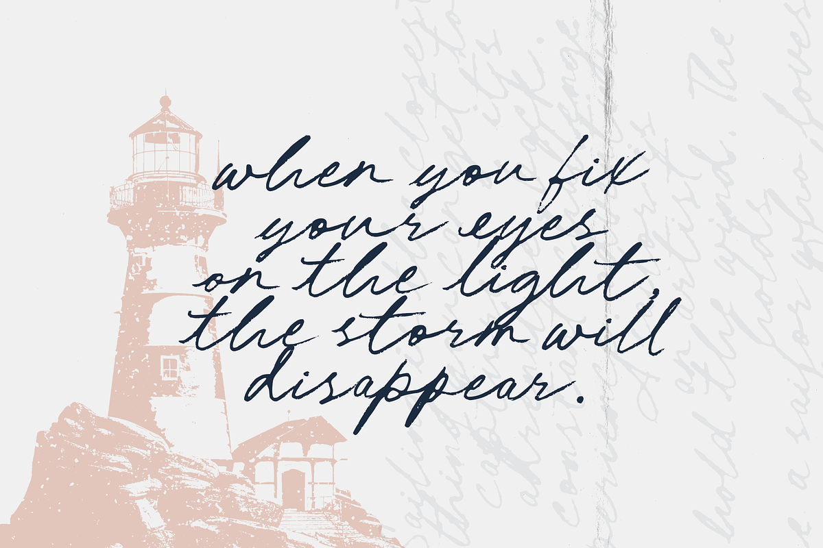 Maritim | Brush Script, a Handwritten Font by Letteratom (Photo 5 of 10)