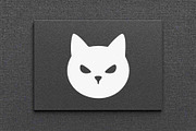 Evil Cat Head Vector, an Animal Illustration by Vectorium Studio (Thumbnail 4 of 4)
