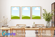 Canva Template | Frame Mockup, a Print Template by Mockup Shop (Thumbnail 1 of 2)